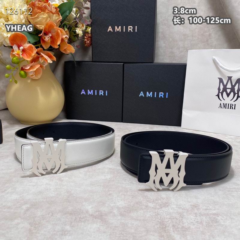 Amiri belt 38mmX100-125cm 8L06